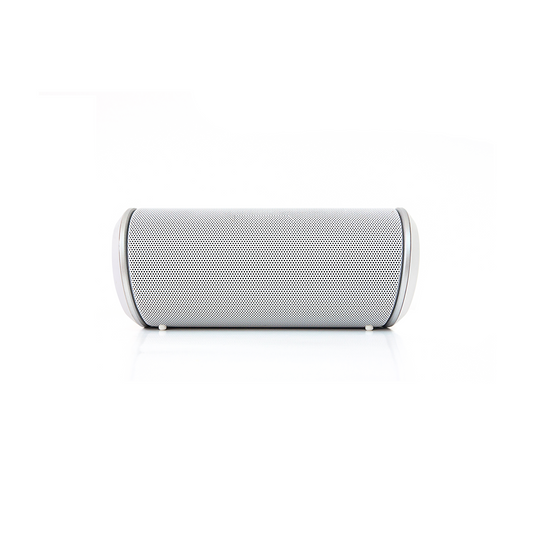 Pill Shape Silver Portable Bluetooth Speaker